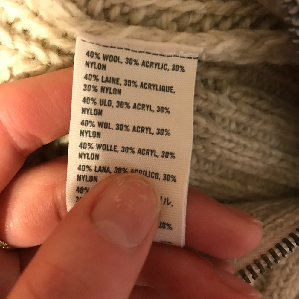 Tan A&F Sweater - Picture 4 of 4